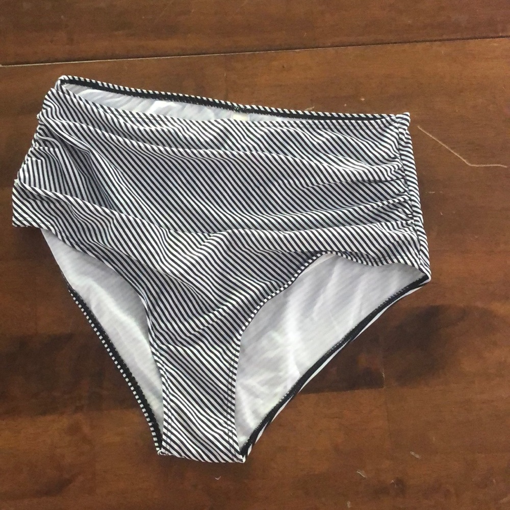 High Waisted bathing suit bottom.